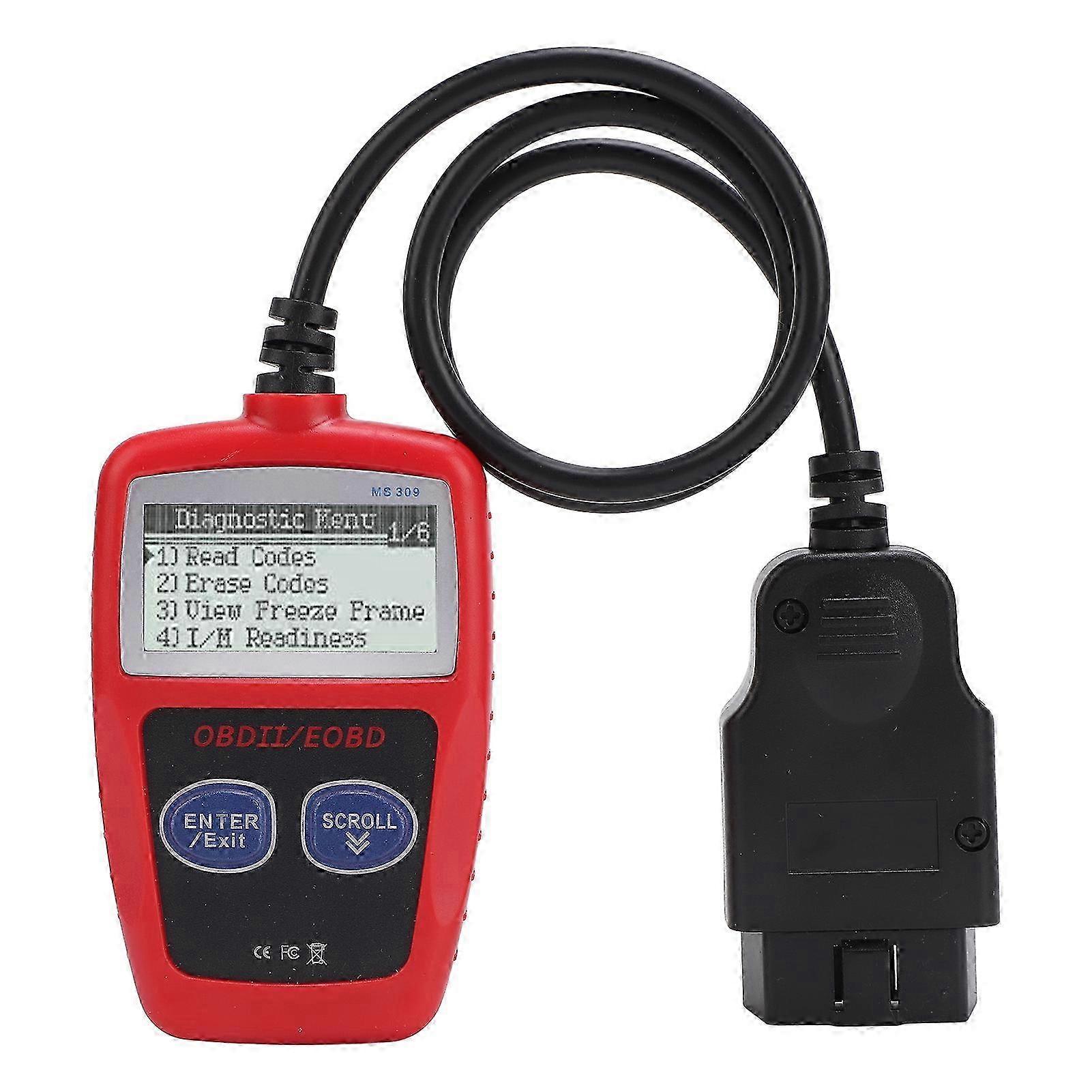 OBD scanner for car engine diagnostic with multi-language support Edition 1107