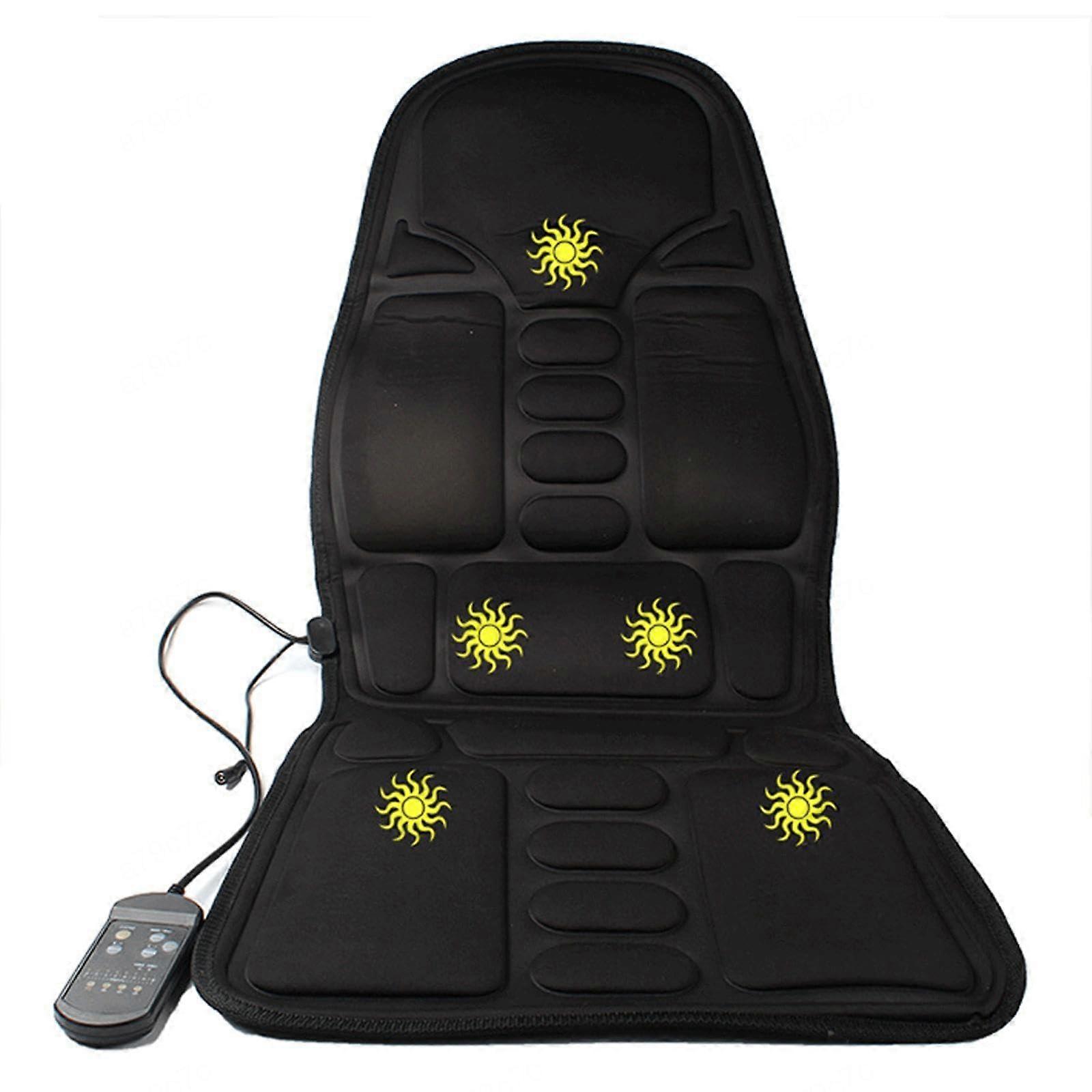 Seat Cushions for Cars Foldable Portable Massager Back Support Non-Slip Desk Chair Pad for Home and Vehicle Use 1 Pack