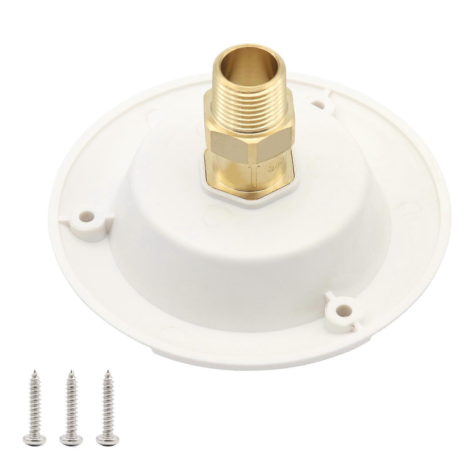 Easy Install RVs Water Filler Port with Check Valves Brass Construction Universal For Campers And Travel Trailers Multicolor