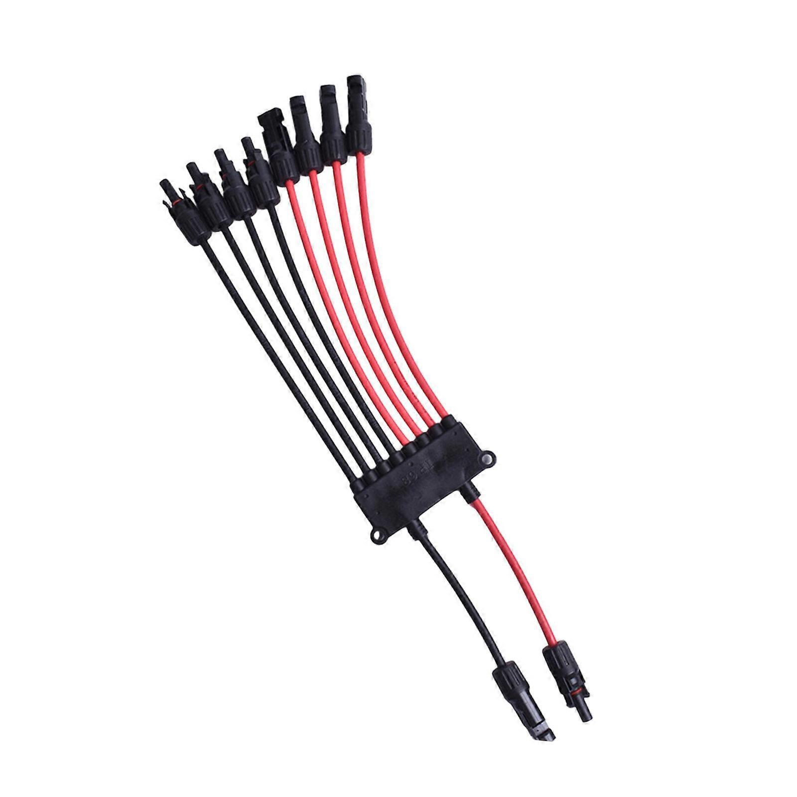 High Efficiency Photovoltaic Y Branch Connector with Weatherproof Designs Quick Fixing for Solar Panel Systems Multicolor