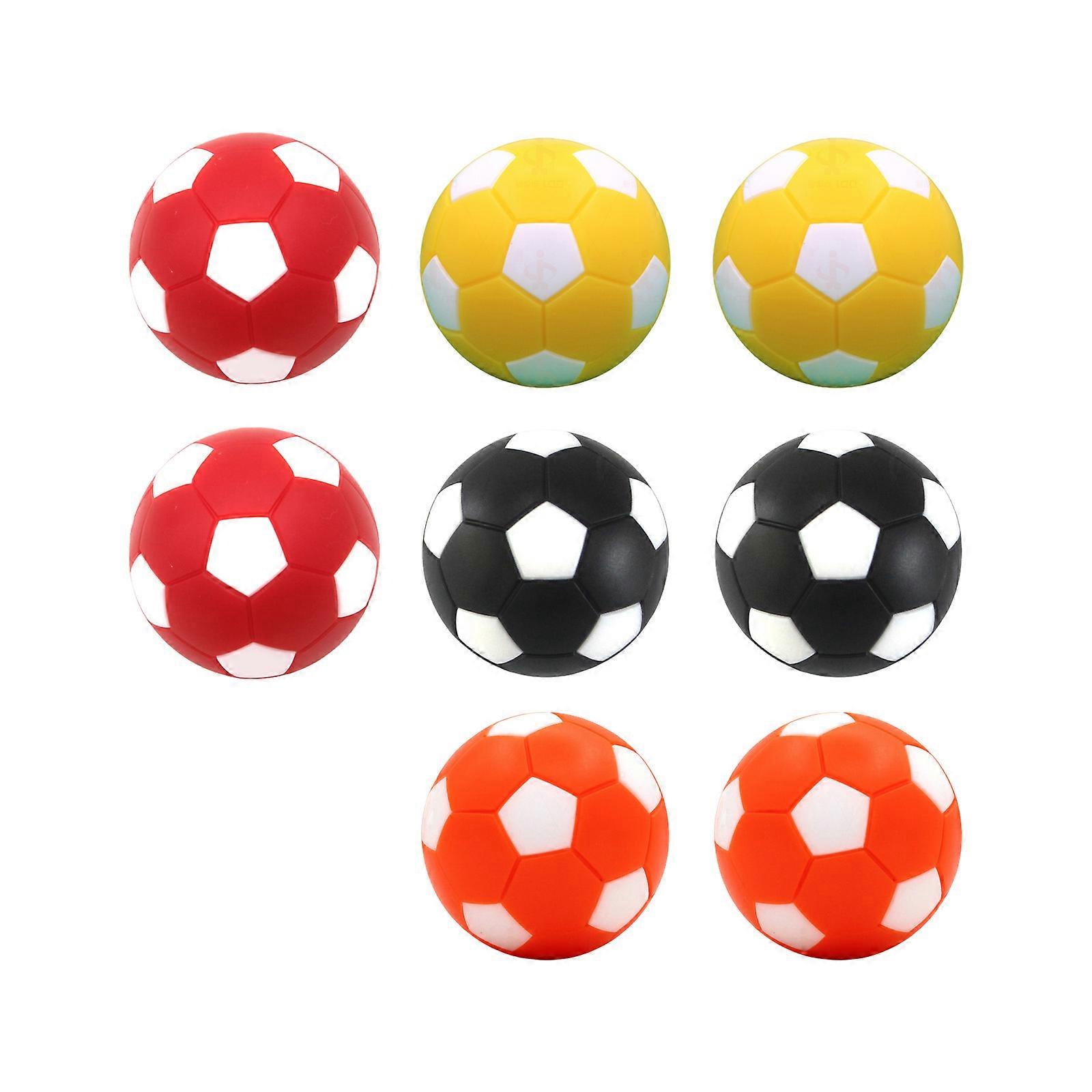 8Pcs 36mm Foosballs Table Game Replacement Balls Official Tabletop Game Balls Table Soccer Balls Football Machine Part  Color 2