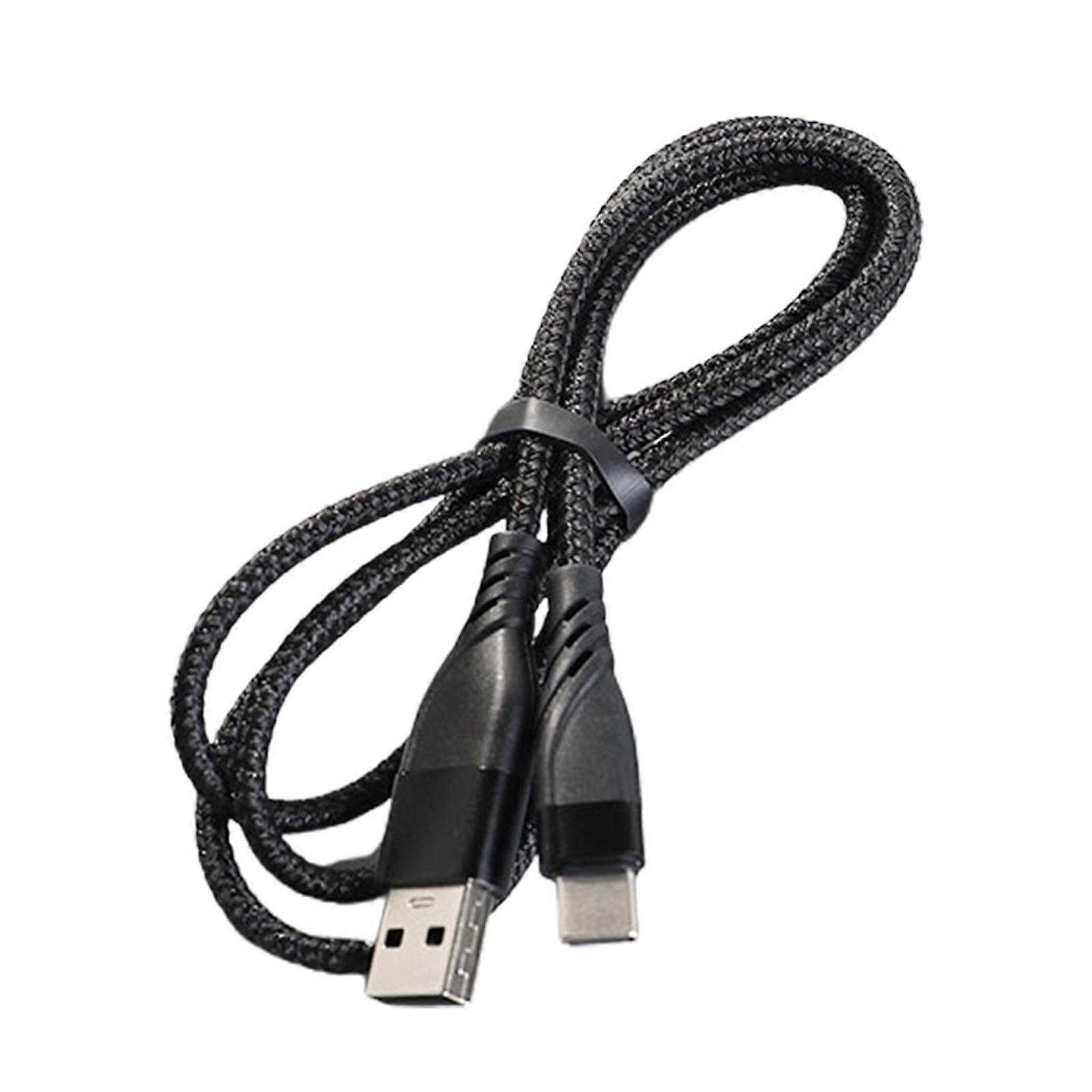 Removable USB-A USB-C to Type C Adapter Converter Cable Fast Charging and Data Line for Phones and Tablets Multicolor