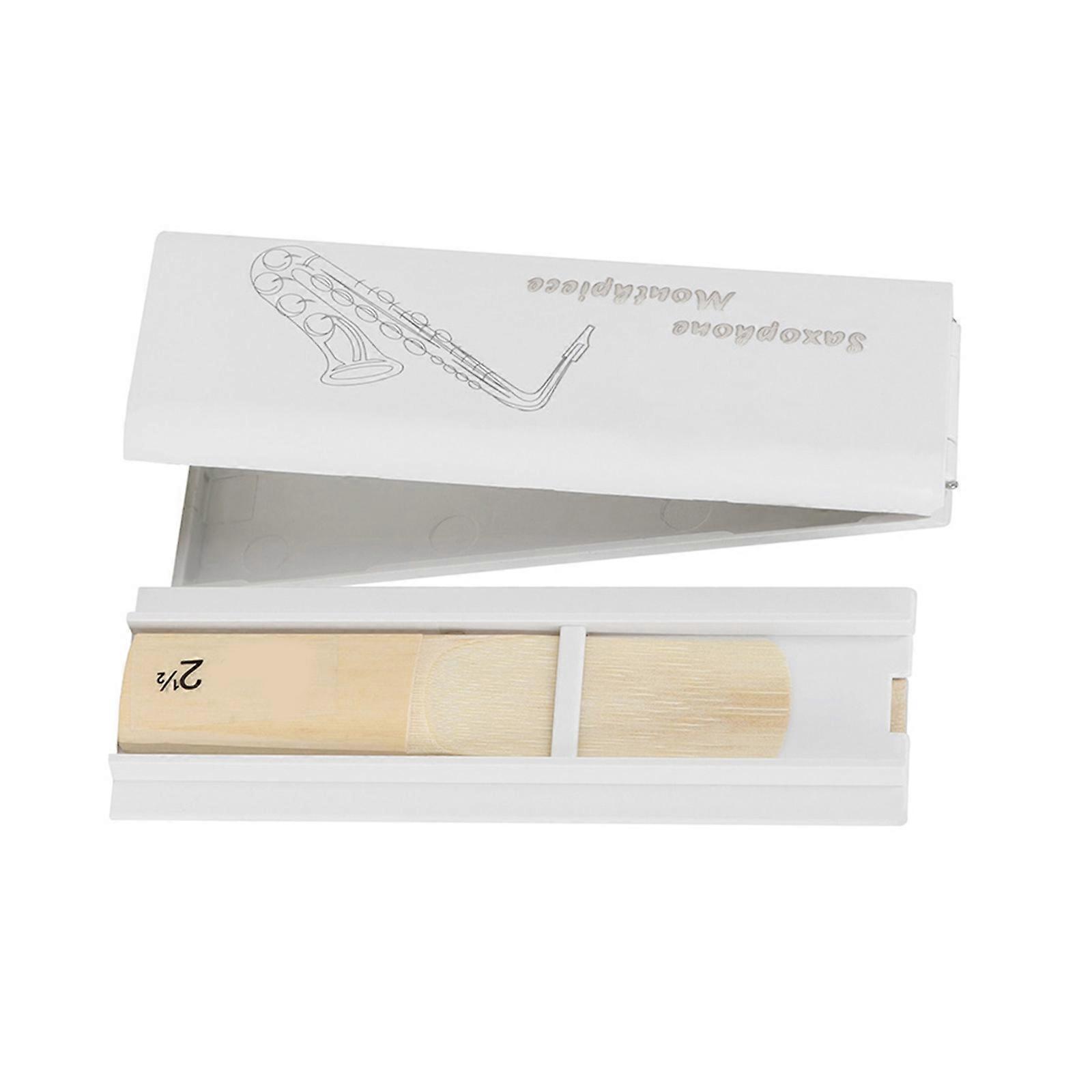 מחזיק אחסון אבוב מיכל אחסון קנה מיכל אבוב נרתיק קנה סקסופון מחזיק קנה תיבת קנה נרתיק קלרנית נרתיק קנה לבן