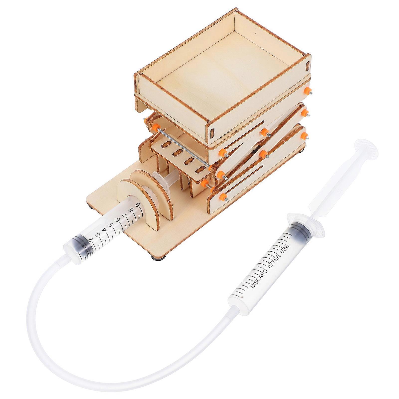 1 مجموعة من اليدوية مختبر جاك آلة لعبة العلوم لعبة رفع منصة الوقوف مختبر منصة رفع الوقوف لعبة مختبر جاك مقص منصة لعبة