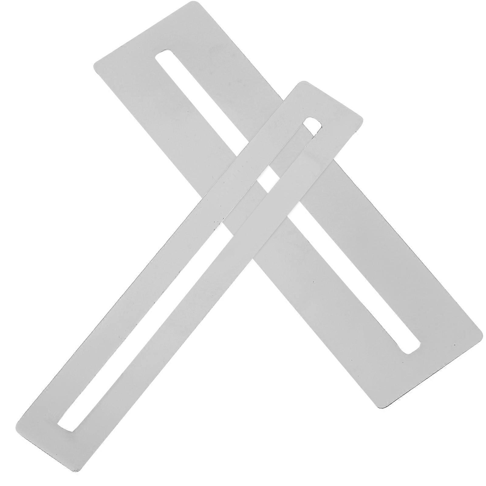 2st Greppbräda Greppskydd Greppbräda Skydd För Gitarr Bas Luthier Tool (Silver)
