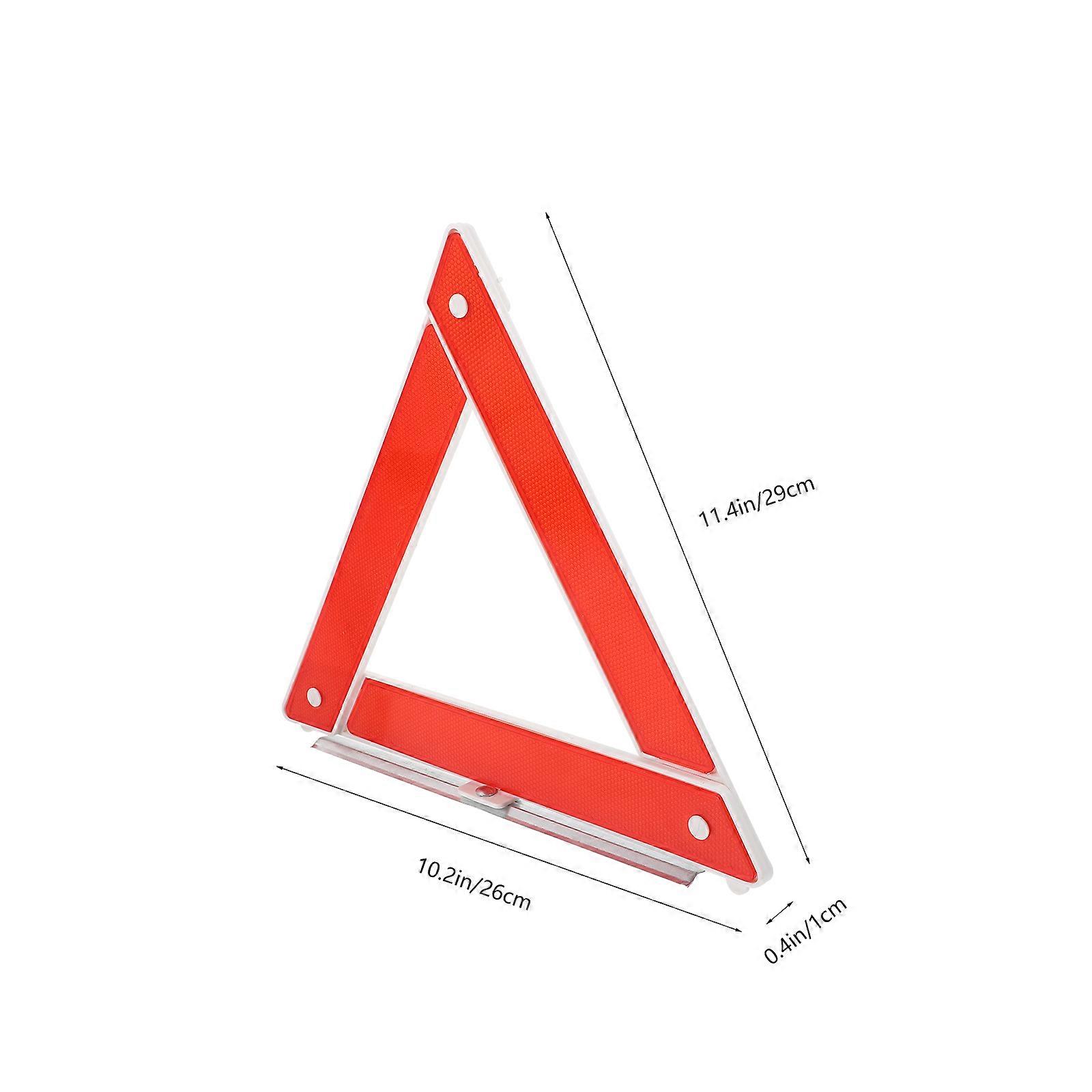 Warning Triangle Emergency Safety Triangle Warning Roadside Warning Sign for Car