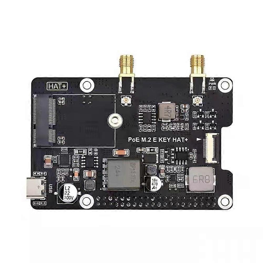 Per Raspberry Pi 5 PCIe a M.2 E KEY con PoE HAT+ Supporta NGFF