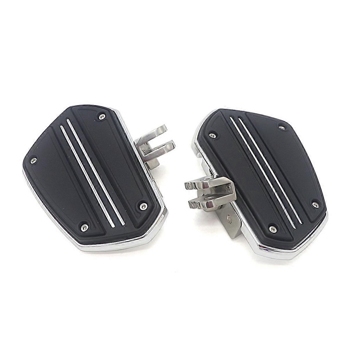 Motorcycle Footrests Kit Adjustable Highway Peg Mounts