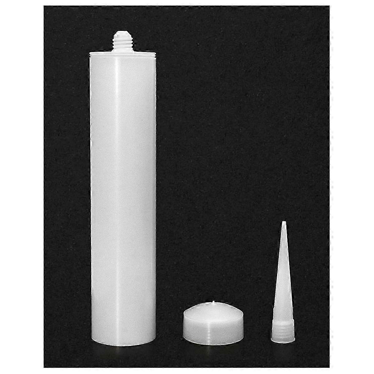 Empty Caulk Tube, 20 Pack 10 Oz. Empty Plastic Caulking-