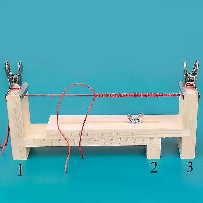 Diy Bracelet Red Rope Solid Wood Braiding Frame Handmade Fixed Tools Braided Rope Artifacts Fixed Plate