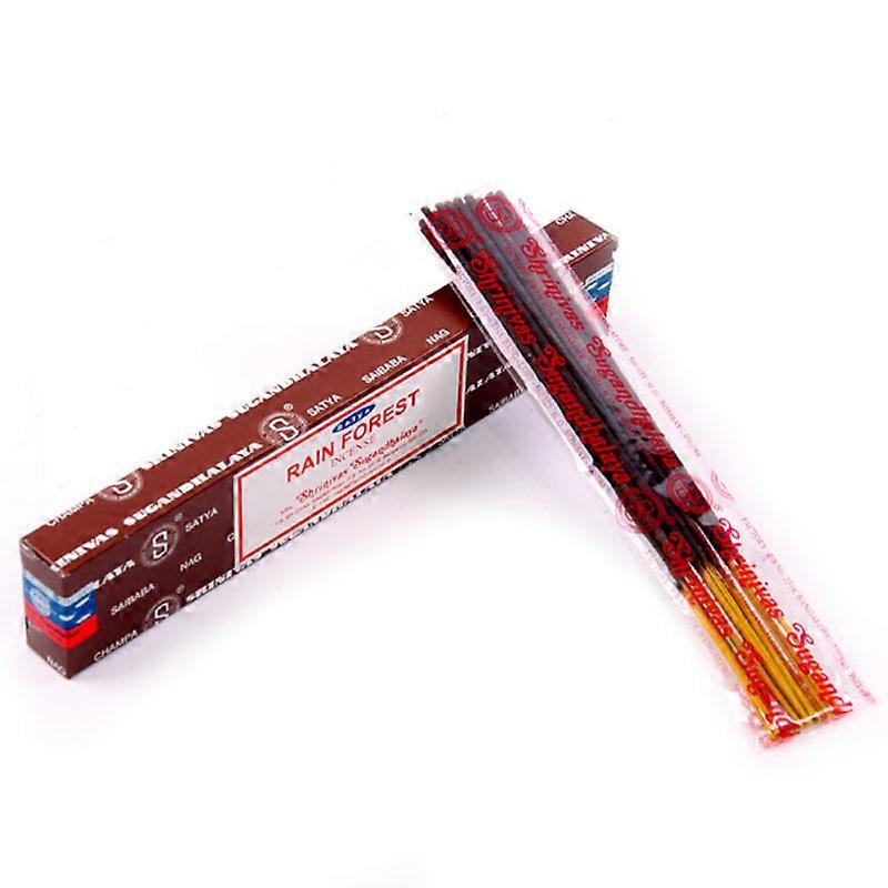 Satya Nag Champa Incense Sticks - Rainforest 12 Pack