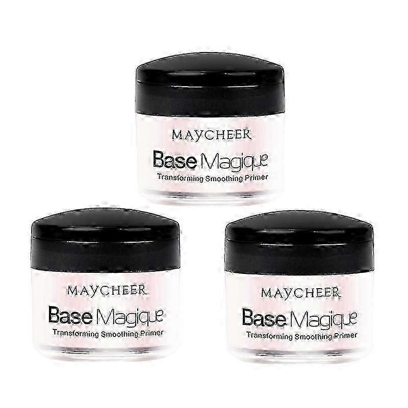 3X Makeup Primer Cream Pores Invisible Makeup Base Face Primer Smooth Wrinkle Concealer_li