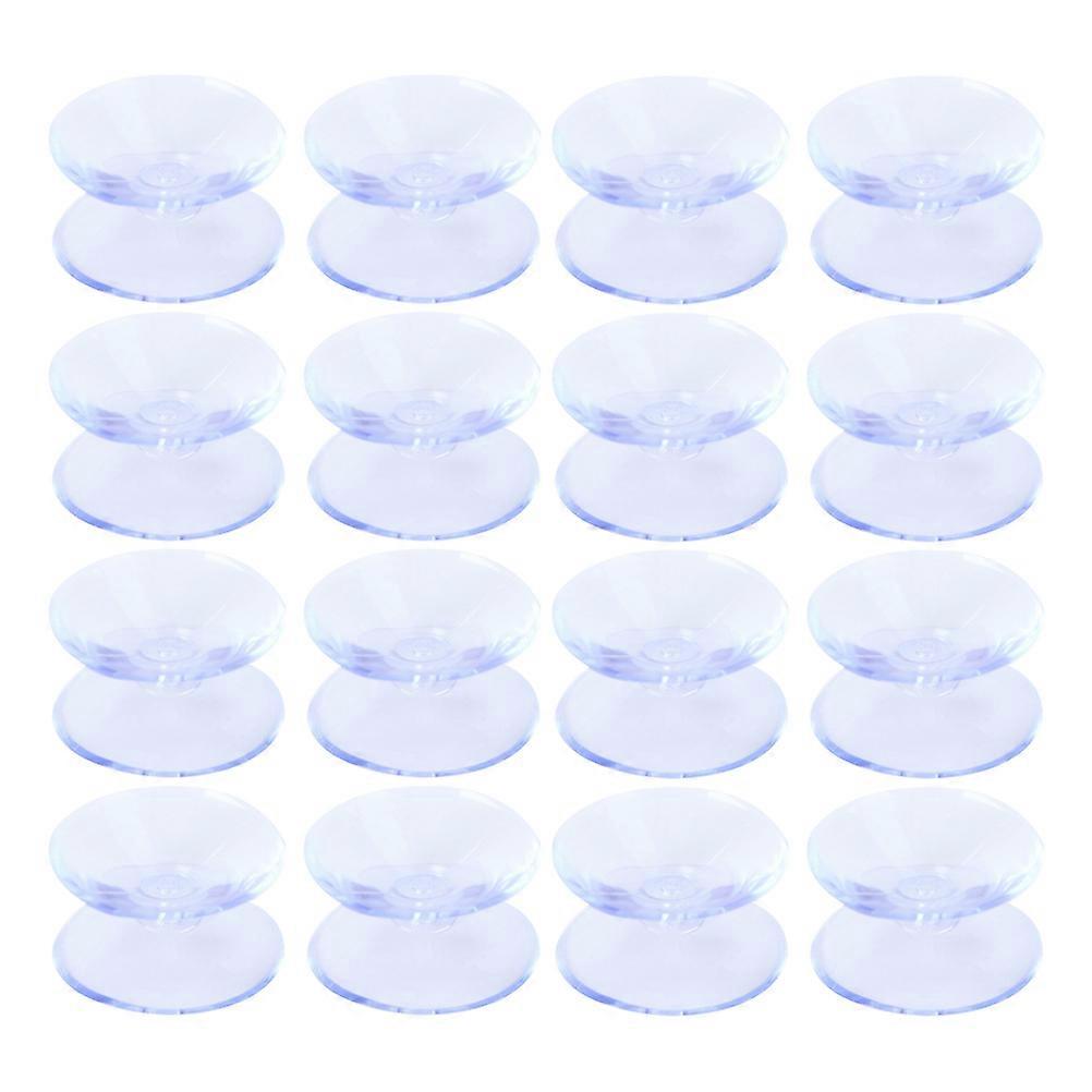 Suction Cups for Glass Table Top for Car Use Double-Sided Transparent PVC