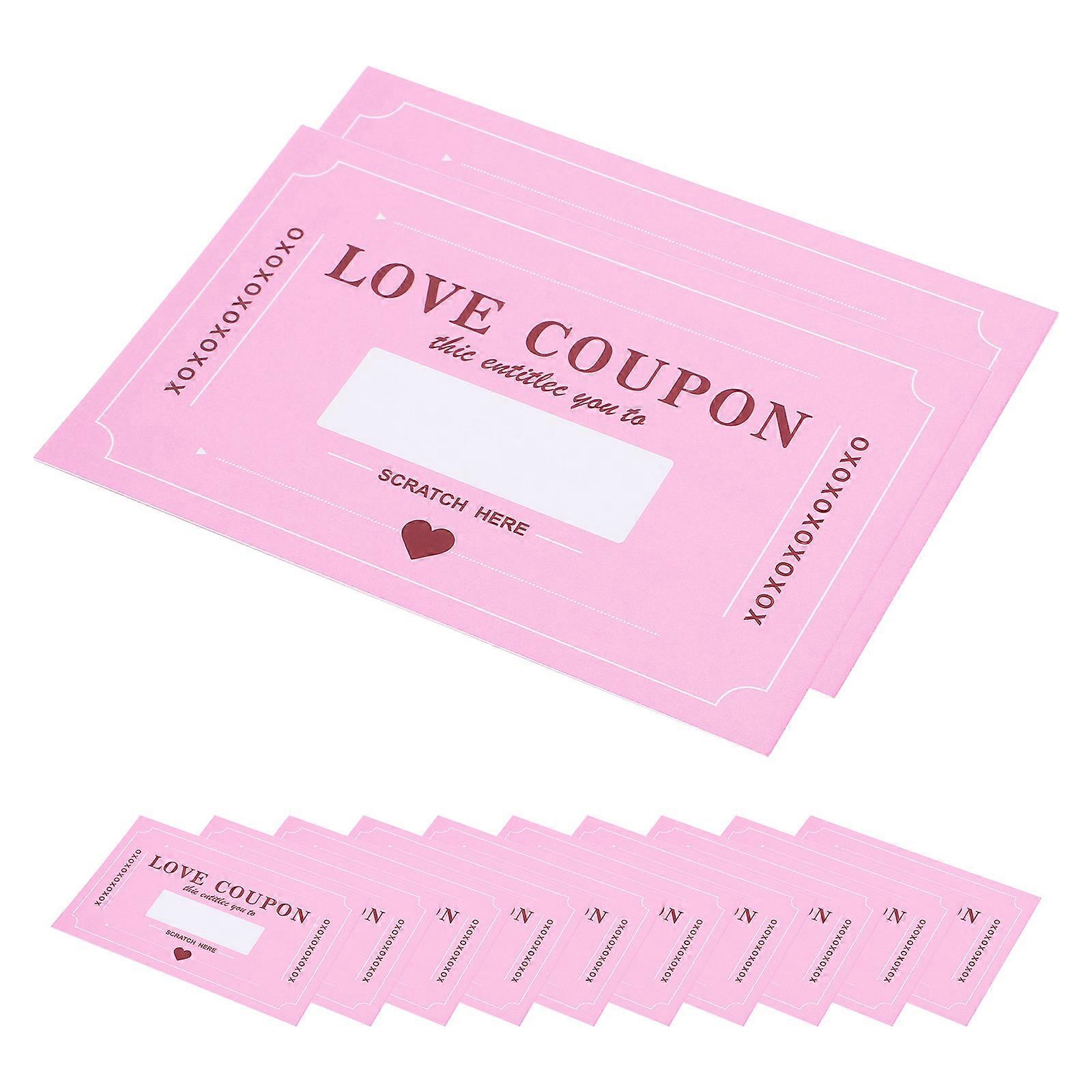 Scratch Off Cards for Couples Romantic Date Ideas 20 Sheets