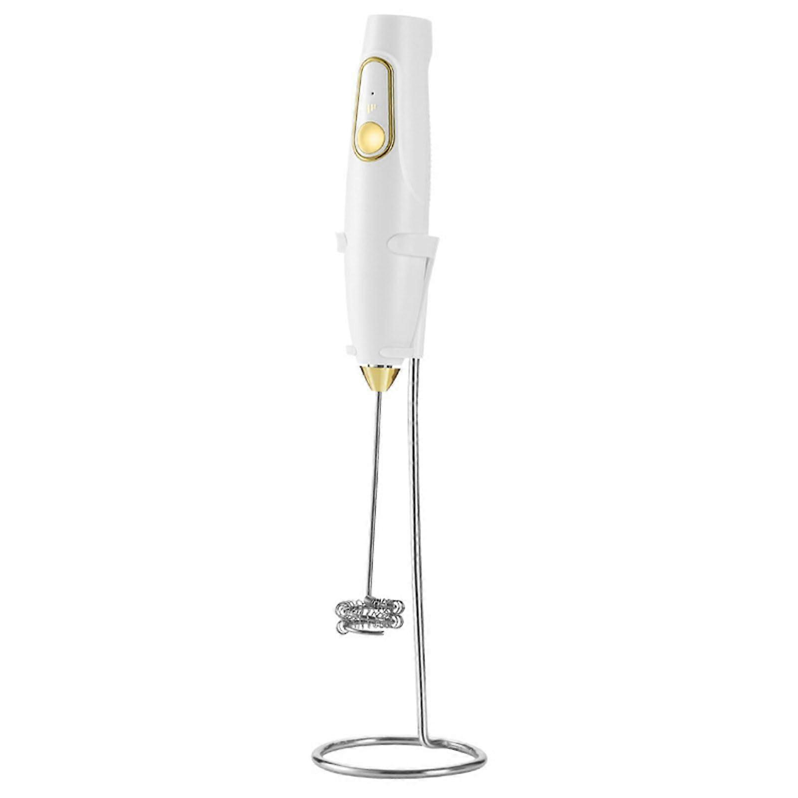 Electric Milk Frother and Handheld Kitchen Whisk Blender for Coffee, Baking, and Egg Beating