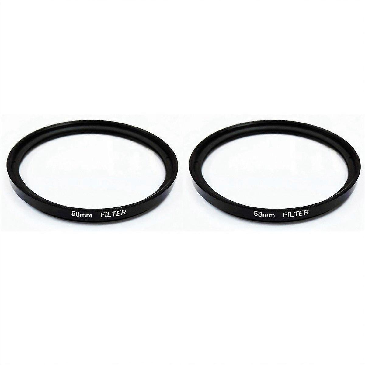 UV Filter 58mm Lens Protection for Camera Filter 500D 1000D,Black