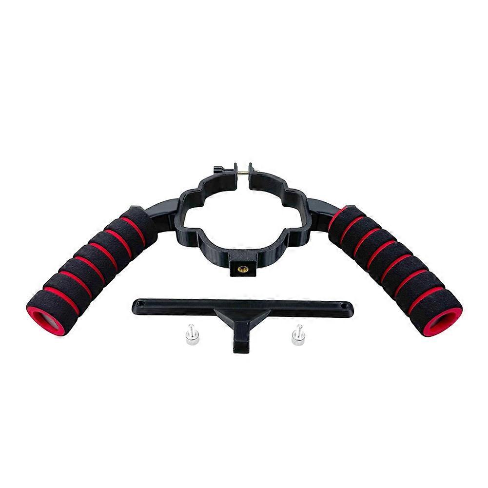 For 4 Pro Dual Handle Handheld Gimbal Stabilizer for 