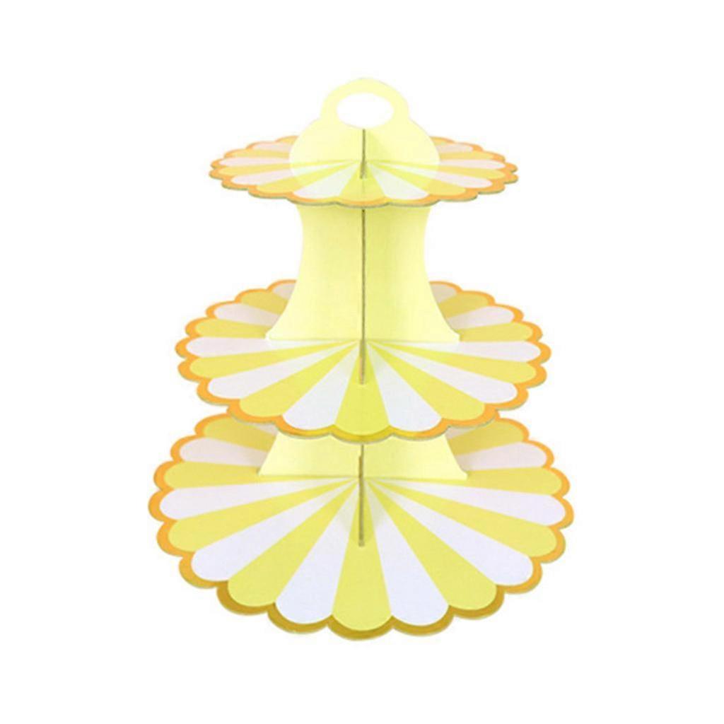 Eco-Friendly Cupcake Stand with Smooth Edges, Rose Red and Harmless Material