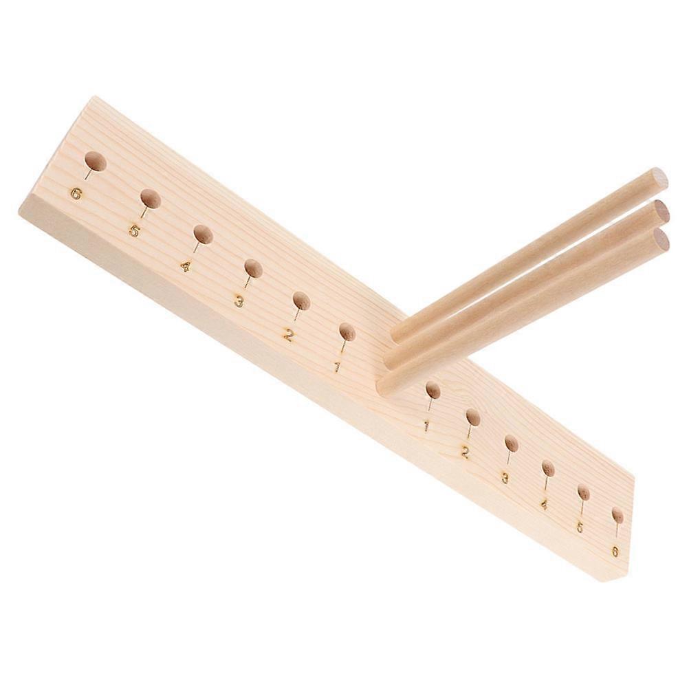 Wooden Bow Maker Tool For DIY Ribbon Crafting And Home Decoration With Long Design For Creating Beautiful Bow Accessories 1 Set