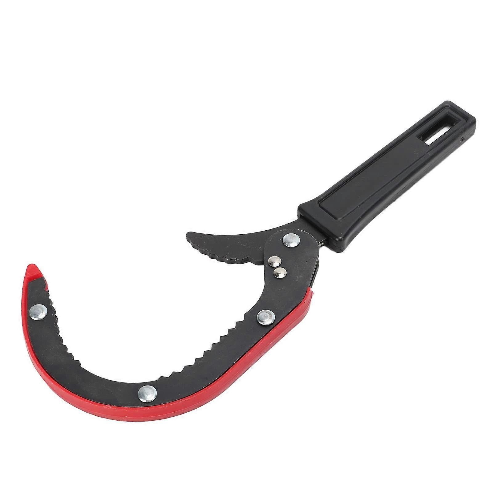 Heavy Duty Adjustable Oil Filter Pliers and Wrench with Precision Jaw Grip for Engine Filters