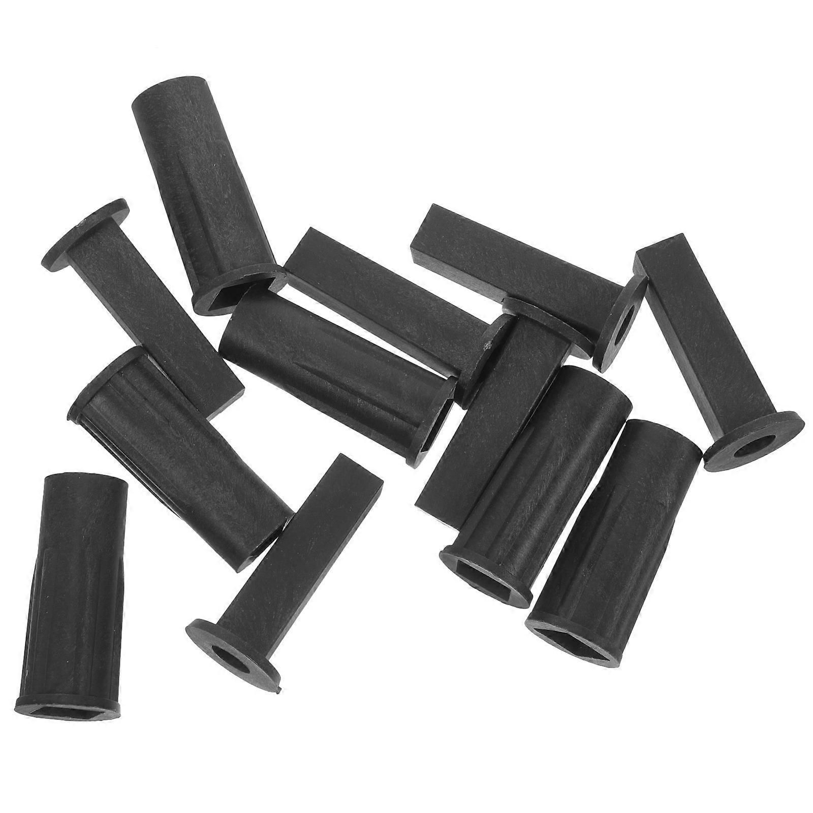 6Pcs Plastic Xmas Tree Bases Practical Xmas Tree Holders Tree Fixators Black