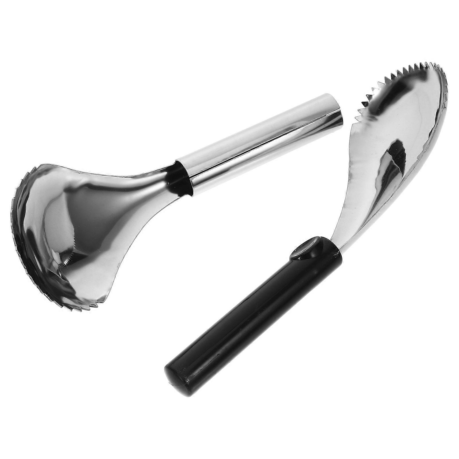 2Pcs Pumpkin Corer Manual Fruit Core Removing Tool Kitchen Core Scoop