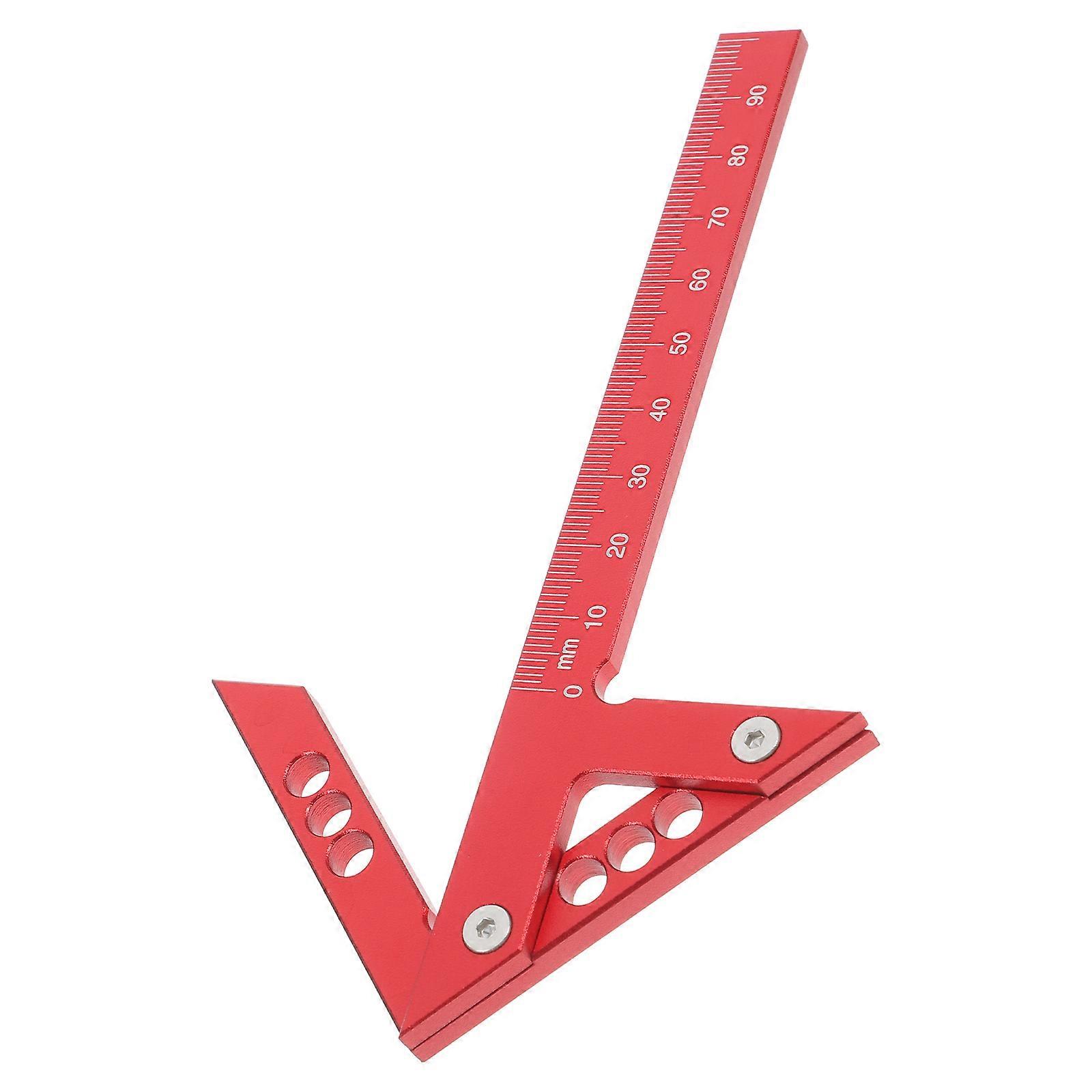 Scribe Tool Red Marking Gauge for Woodworking Center Line Finding