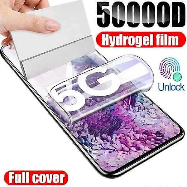Hydrogel Film for compatible with Samsung Galaxy A52s 5G, A54, A14, A13, A52, A53, A73, A23, A32, A33 4G, A72 4G - 2PCS, Not Glass