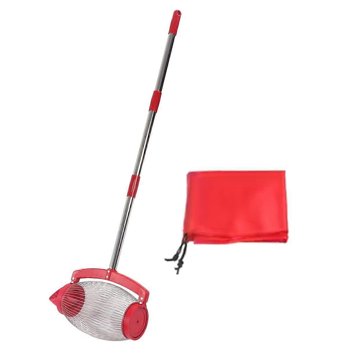 Pecan Picker Nut Gatherer Adjustable Long Handle Ergonomic Labor Saving Easy for Garden