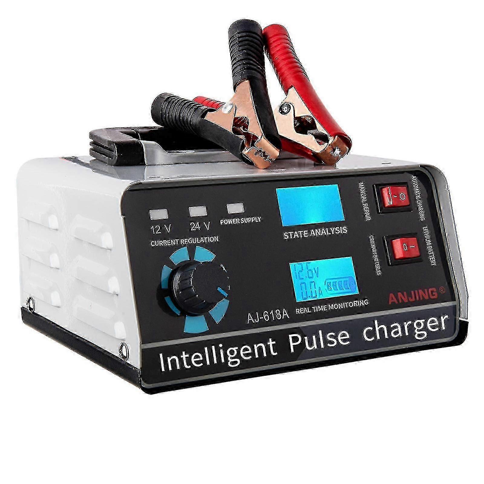 400w 40a 12v / 24v automatisk bilbatterilader smart pulsreparasjonsbåt trickle-c2