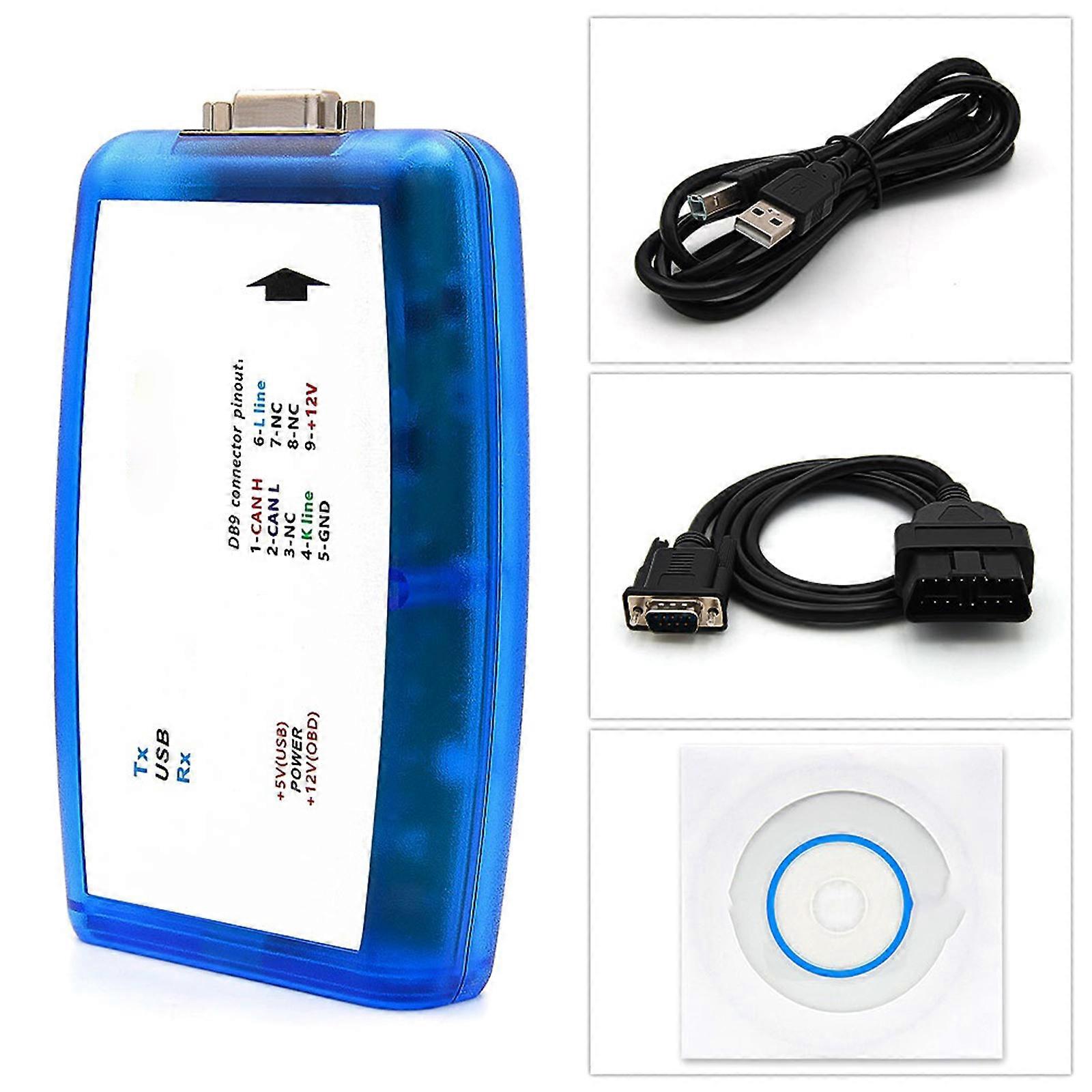Comprehensive User Friendly Data Reader Diagnostic Programming Tool For X91 X95 X38 Vehicles With CAN & K Line Protocols Multicolor