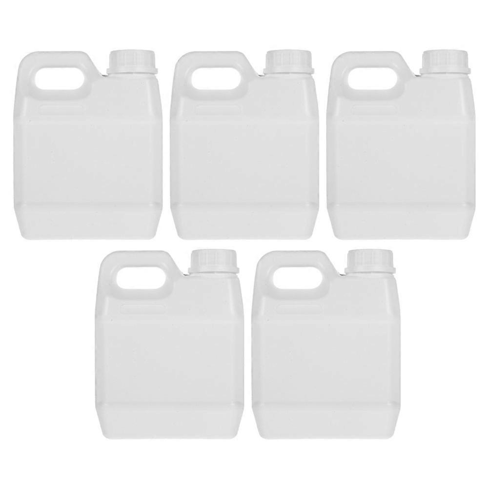 White Gallon Container Bottles for Storage with High Sealing Performance 1 Liter