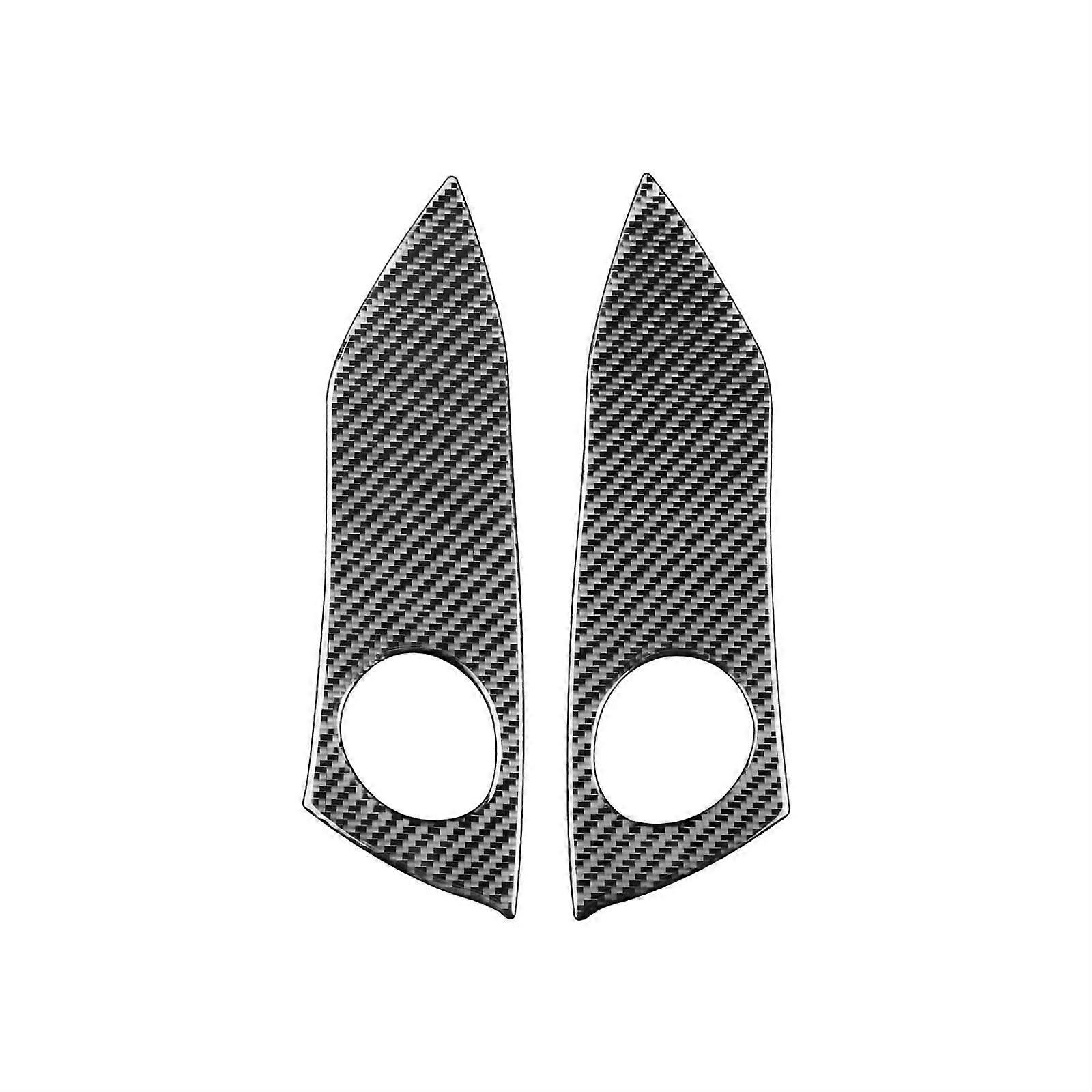 Carbon Fiber Dashboard Trim Compatible with Toyota RAV4 2006-2012 LHD, Easy Adhesive Install