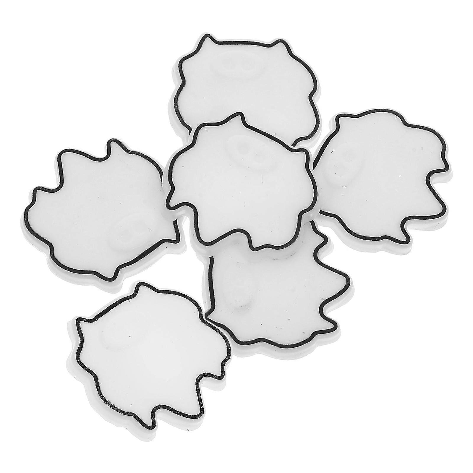 LED Light Blackout Stickers for Electronic Light Blocking 6Pcs Silicone