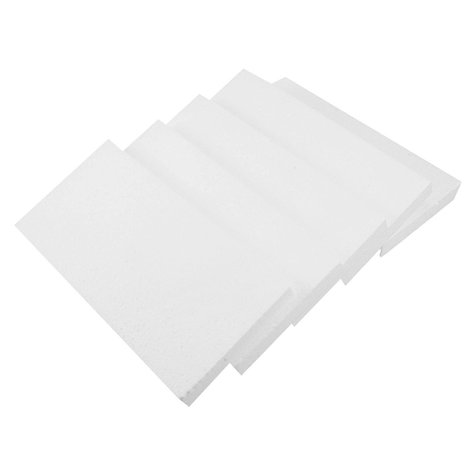 Polystyrene Foam Crafts Polystyrene Foam Blocks for DIY Art 10Pcs White