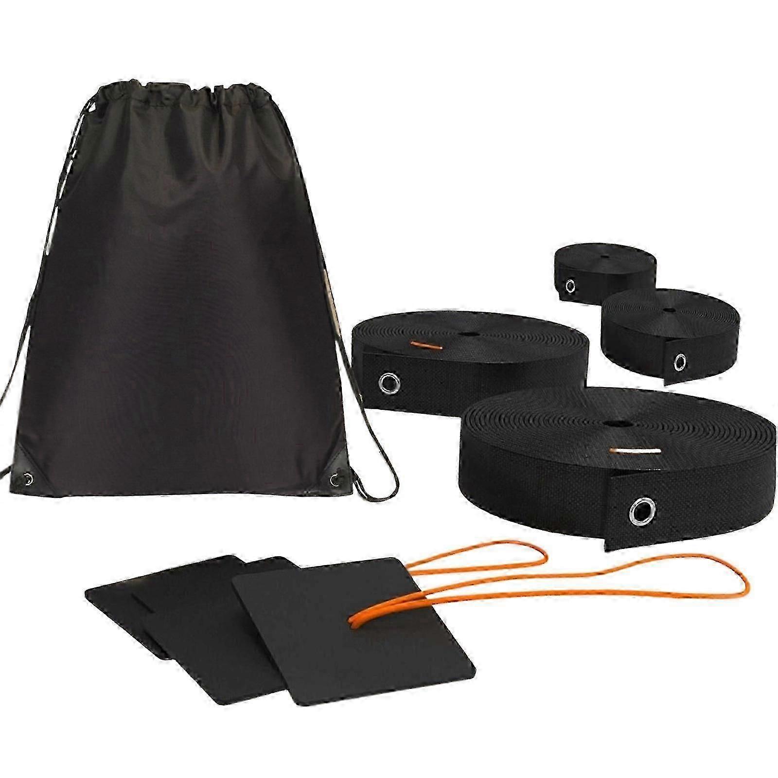 Heavy Type Sand Volleyballs Field Marking Regulable Line Weatherproofed Nylons Construction Includes Anchors Bag Red