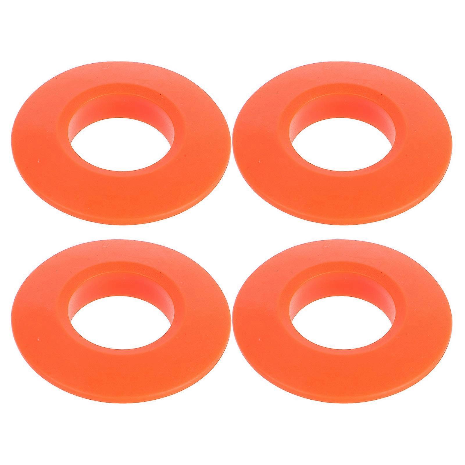 OUNONA 4pcs Universal Kayak Paddle Drip Rings Replacement for Kayak Canoe Rafting Paddles Shaft