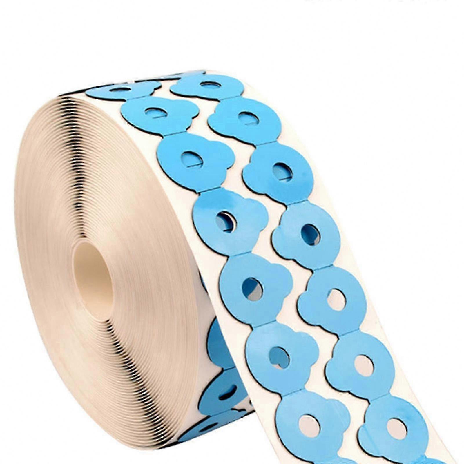 1000pcs Double-Sided Adhesive Pads for Optical Lens Processing Anti-Slip Blocking Stickers Auto Edger Compatible