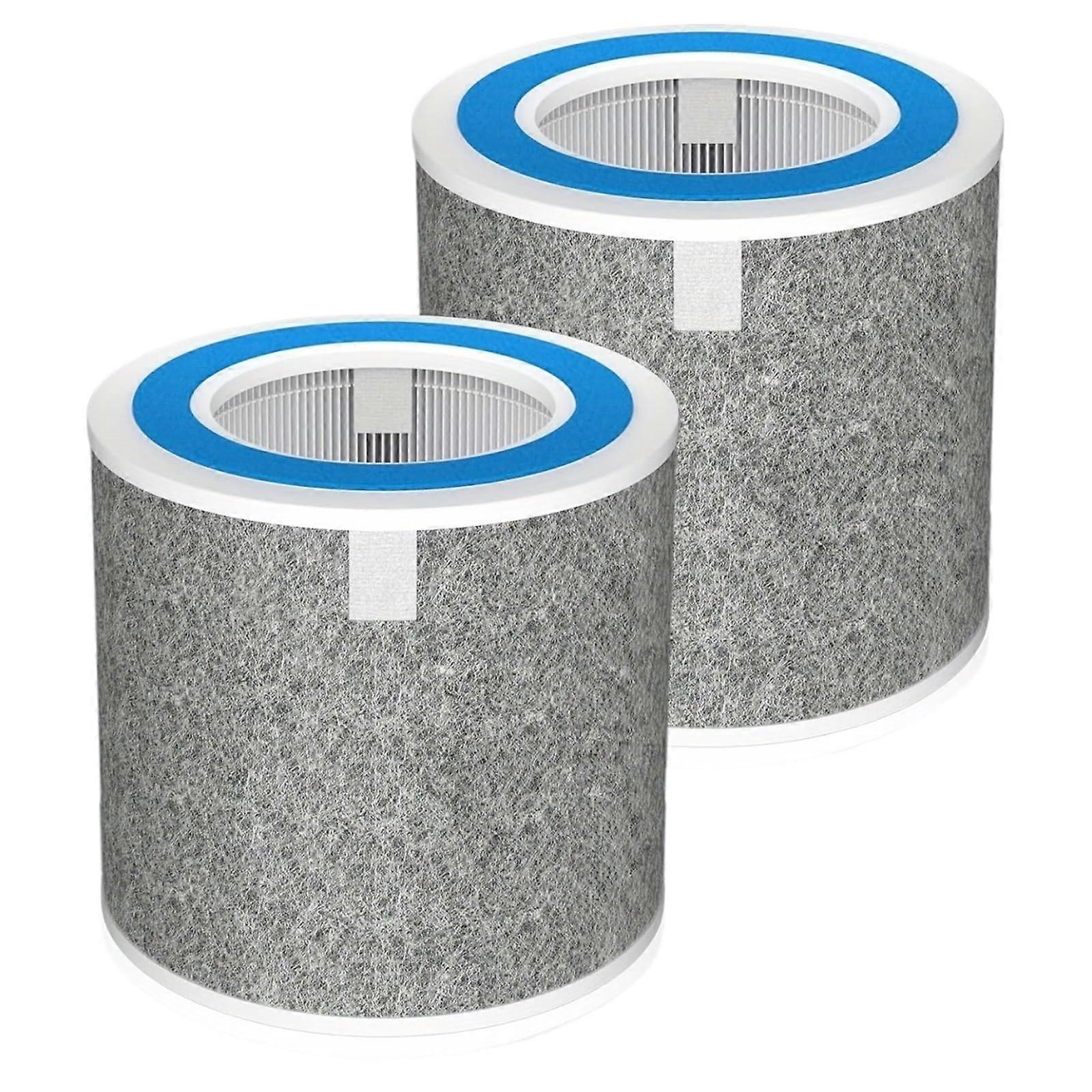 2 Pack Air Purifier Filter, H13 True HEPA Replacement for HP102 HP100 HC450 HC451 HC452 HC455