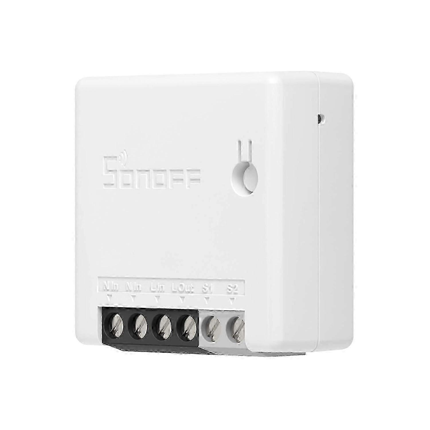 ZigBee Mini Smart Switch, 2 Way Light Switch,ZigBee 3.0 Gateway Hub Required,Neutral Wire Required