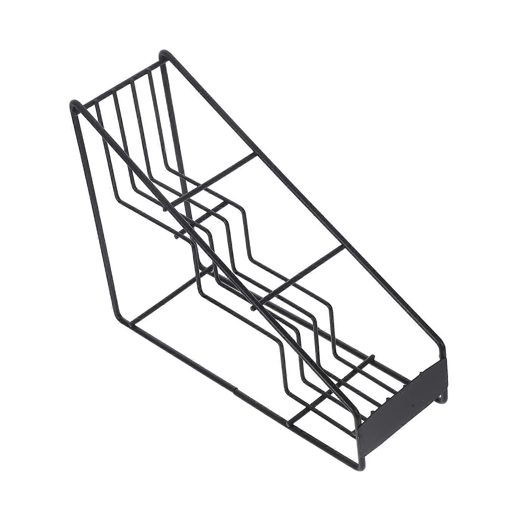 Coffee Syrup Rack Space Saving Coffee Bar Organizer Stand for Kitchen Countertop Storage