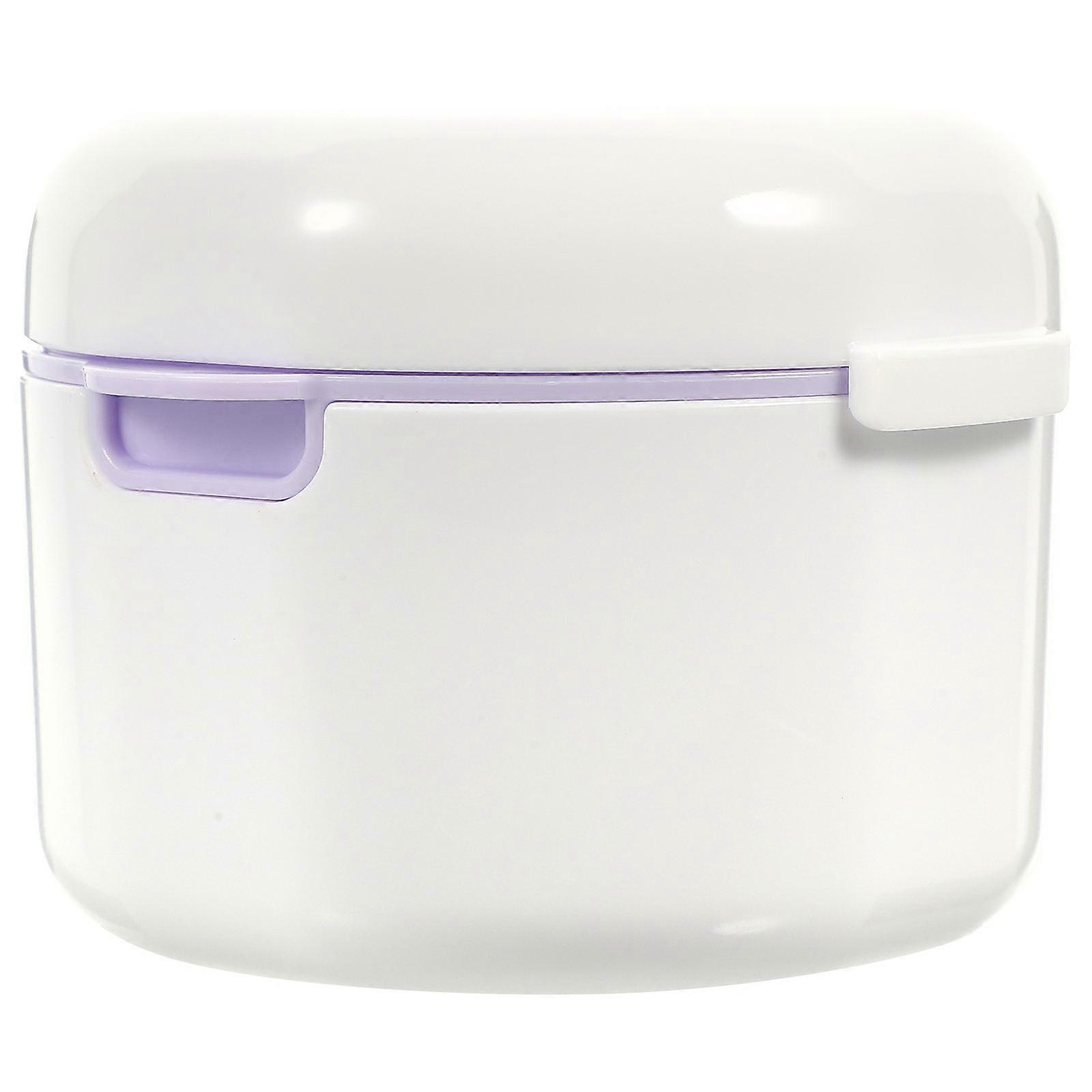 Denture Storage Case Portable Brace Case for Oral Use 5Pcs Set