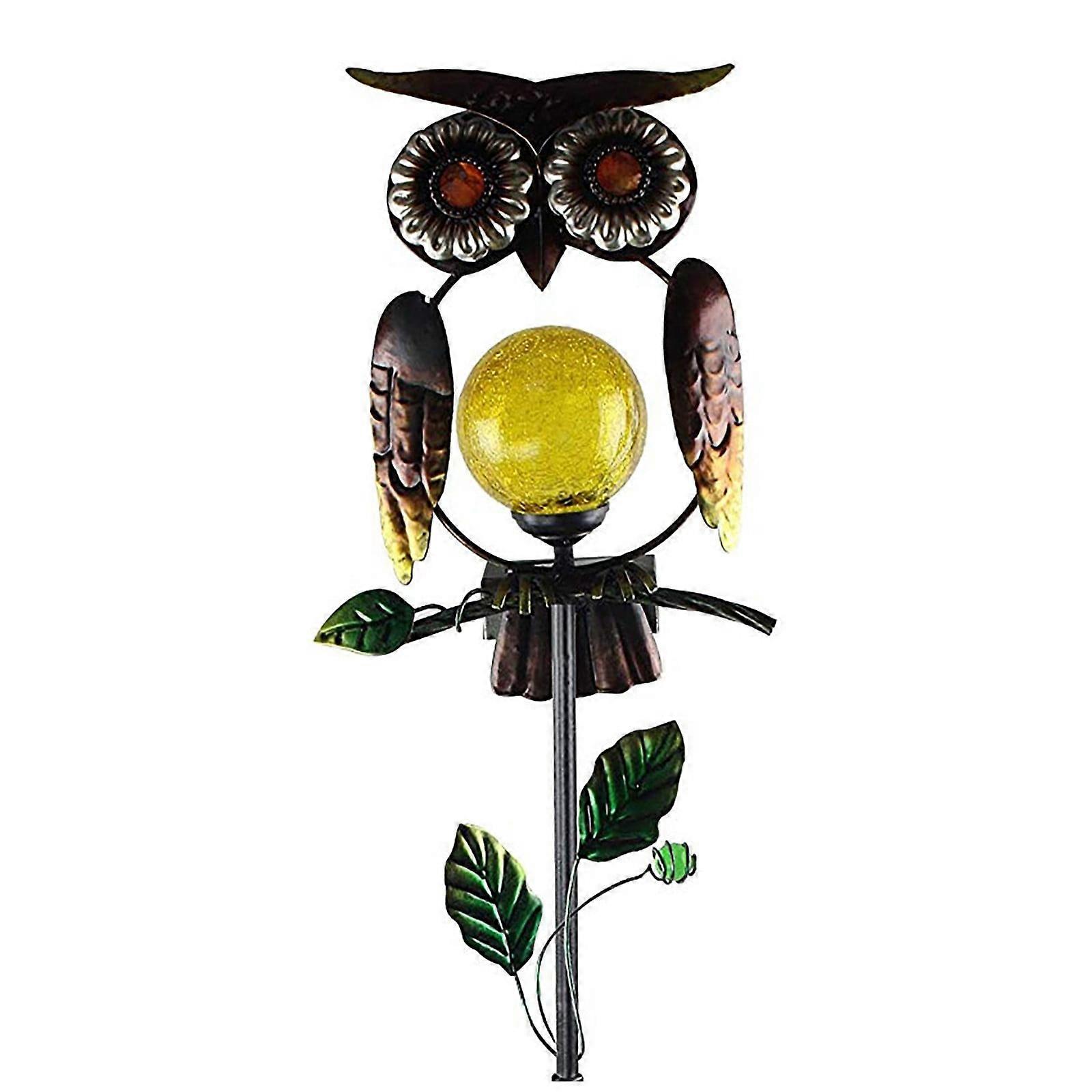 LED Garden Lights Night Lights Owl Shape-Powered Lamp