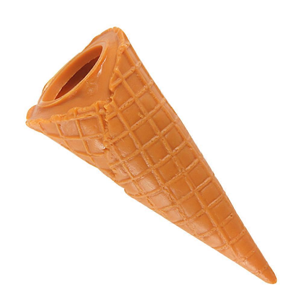Kunstig iskremleke for dekorasjon PVC-materiale