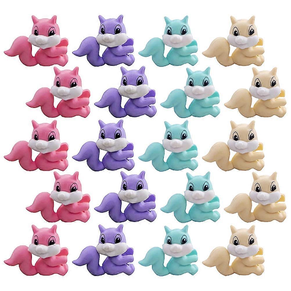Cartoon Squirrel Erasers Pencil Eraser for Kids 108Pcs Assorted