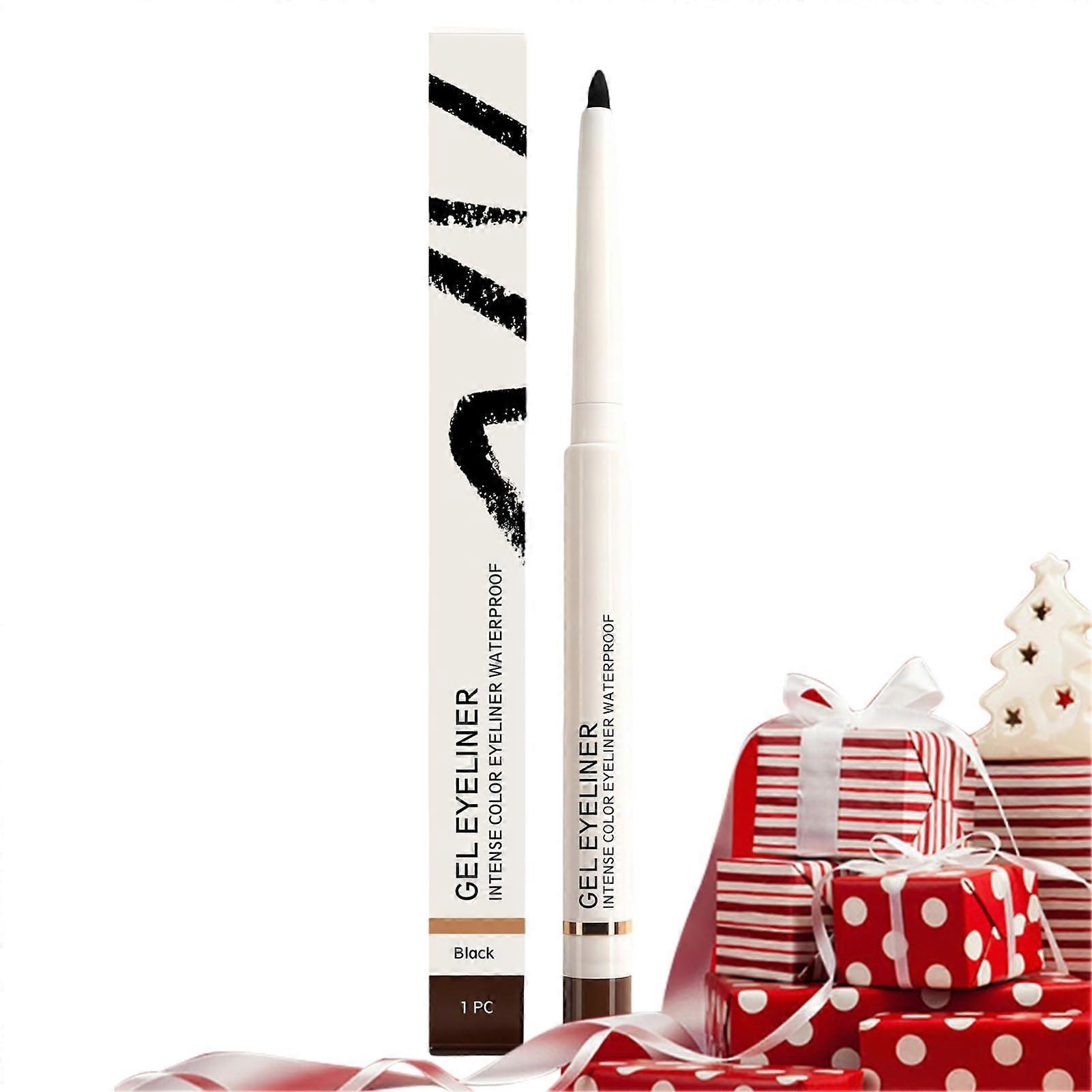 Waterproof Matte Eyeliner Pen with Precise Slim Tip, LongLasting SmudgeProof Black or Brown