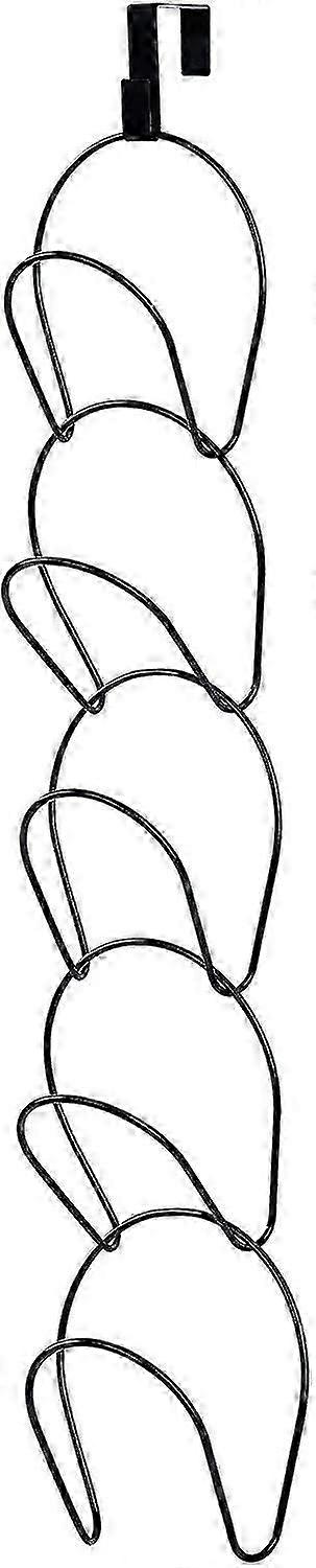 Cap Holder 5 Rings Adjustable Hat Holder Removable Wardrobe Hooks Stackable Hanging Storage Hooks