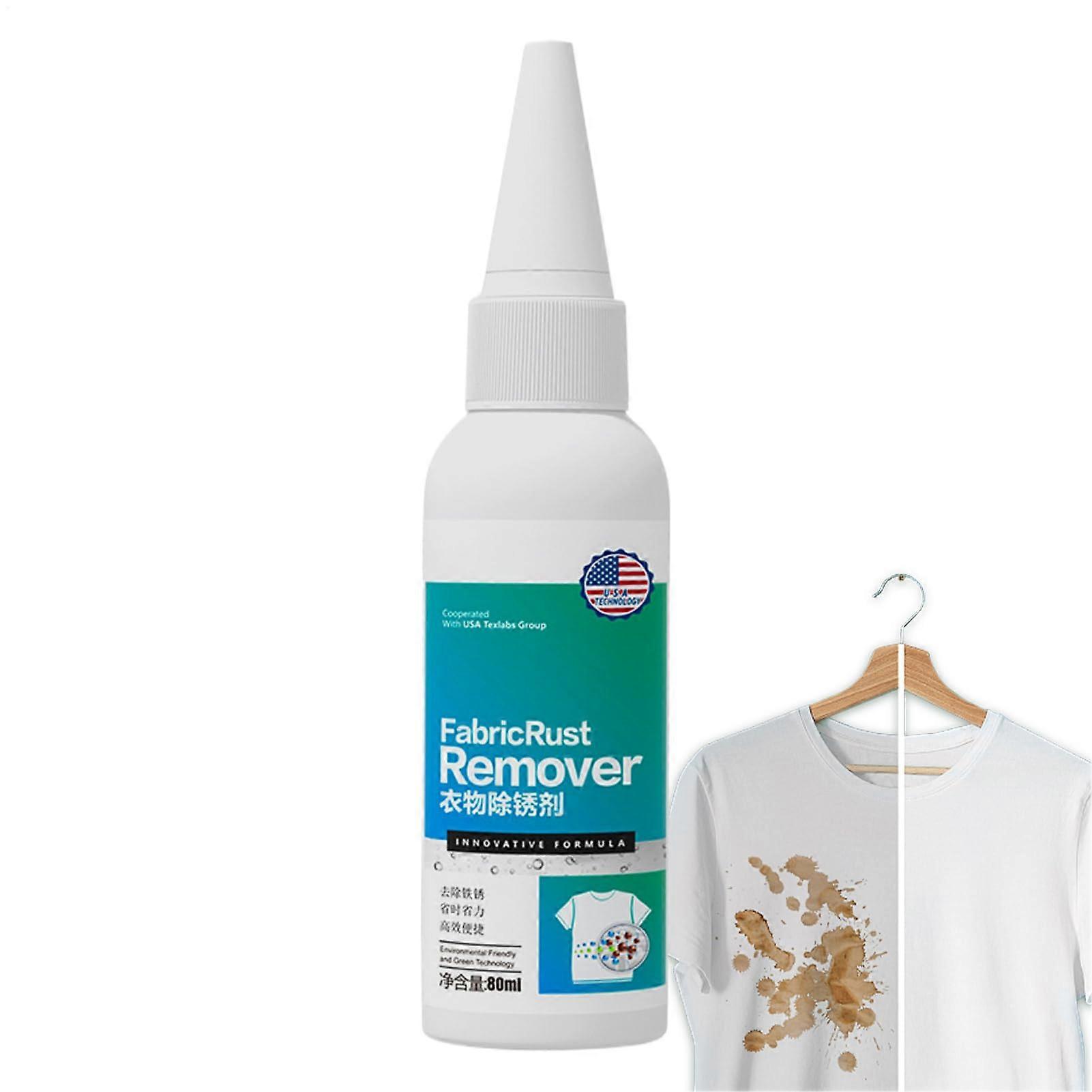 Fabric Rust Remover Quick Rust Removal for Clothes and Upholstery Fast Acting Stain Cleaner