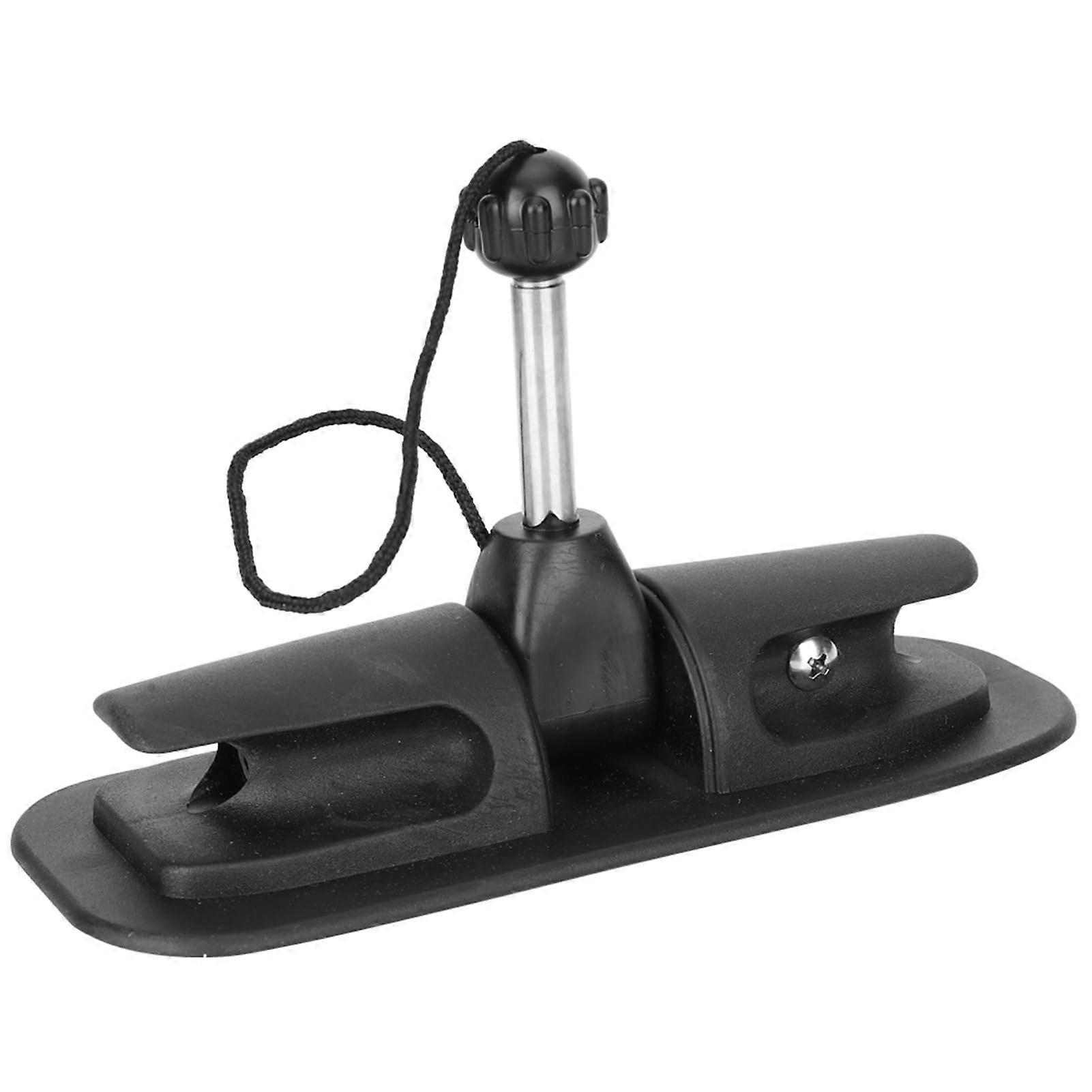 Universal Kayak Paddle Holder Clip with Track Mount for Secure Paddle Placement and Easy Install