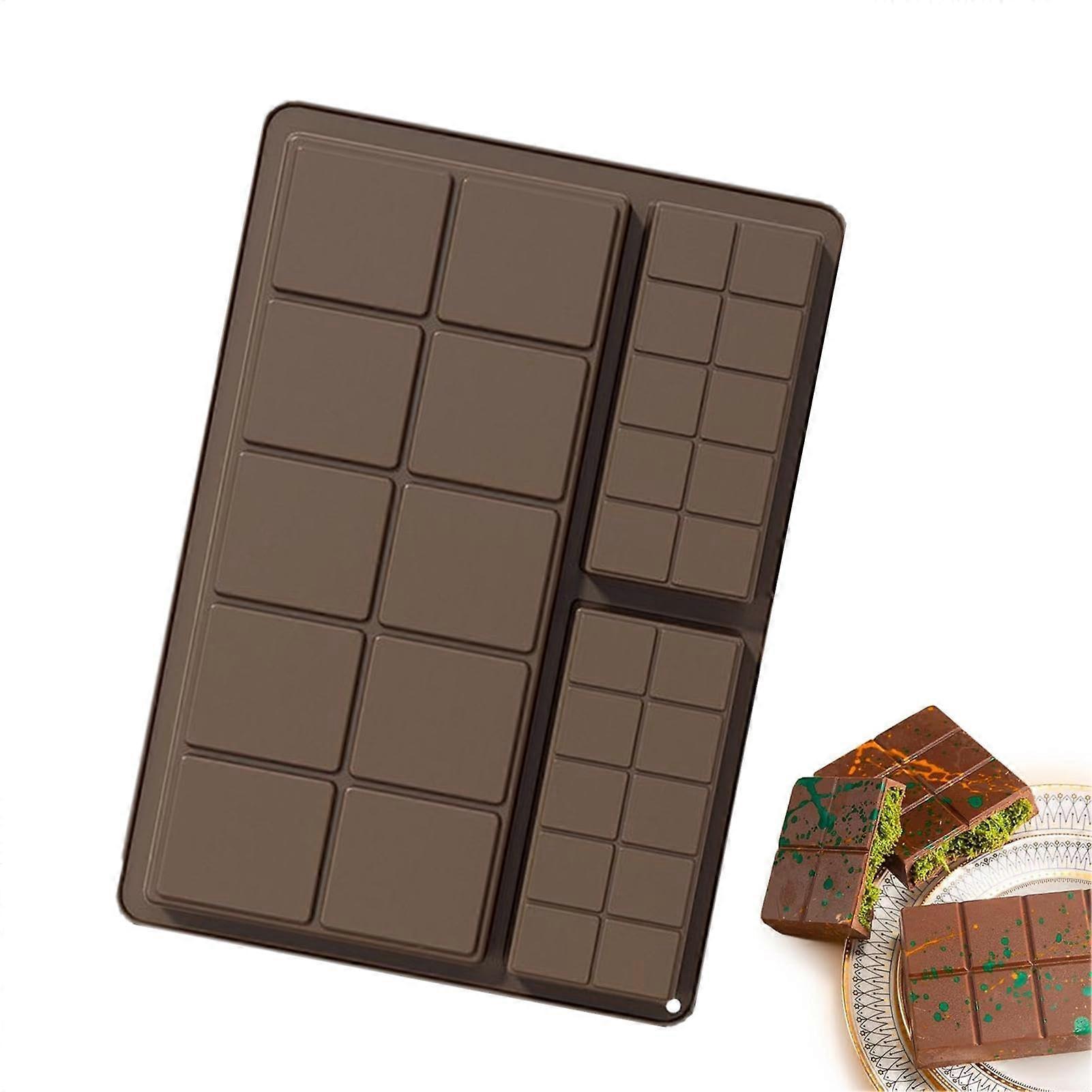 Silicone Chocolate Mold NonStick Flexible Candy Making Molds for Baking Oven Microwave Safe
